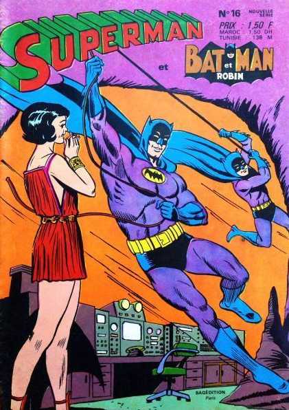 Scan de la Couverture Superman Batman Robin n 16